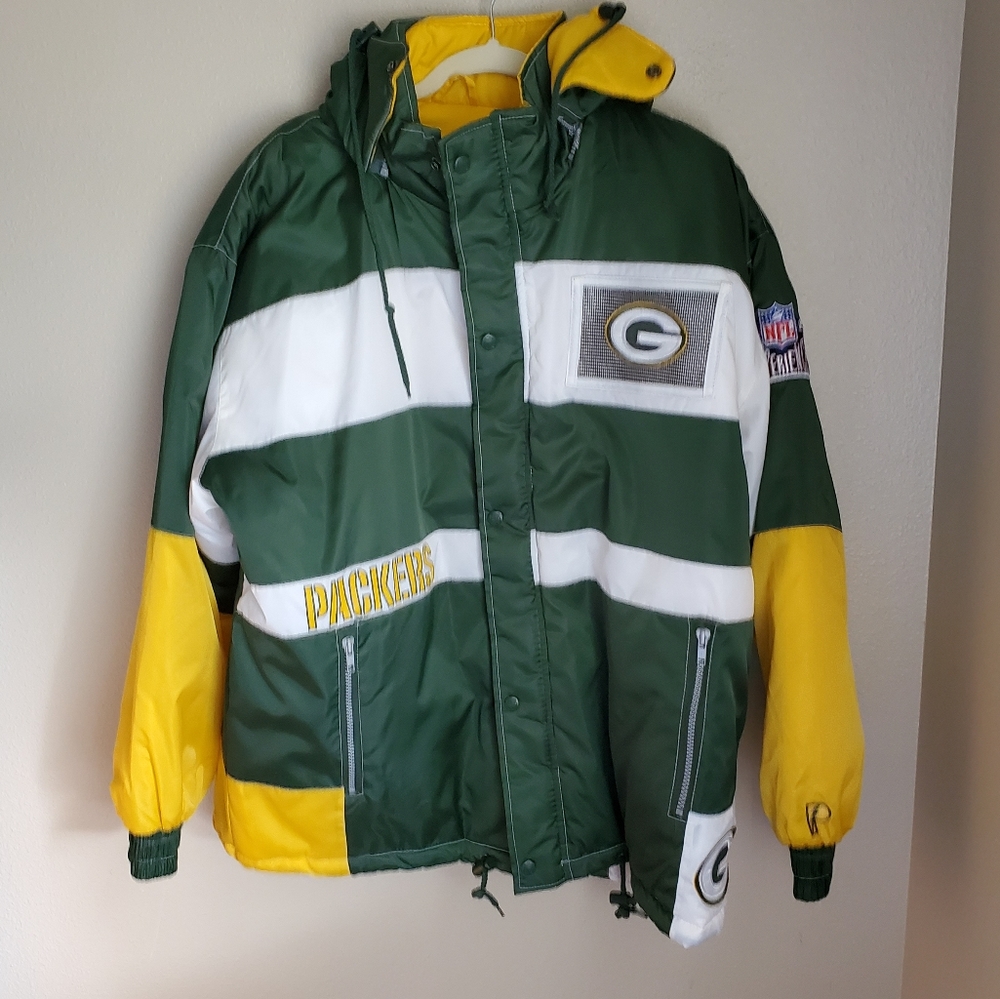 Mens Pro Player Packers Jacket Size Large